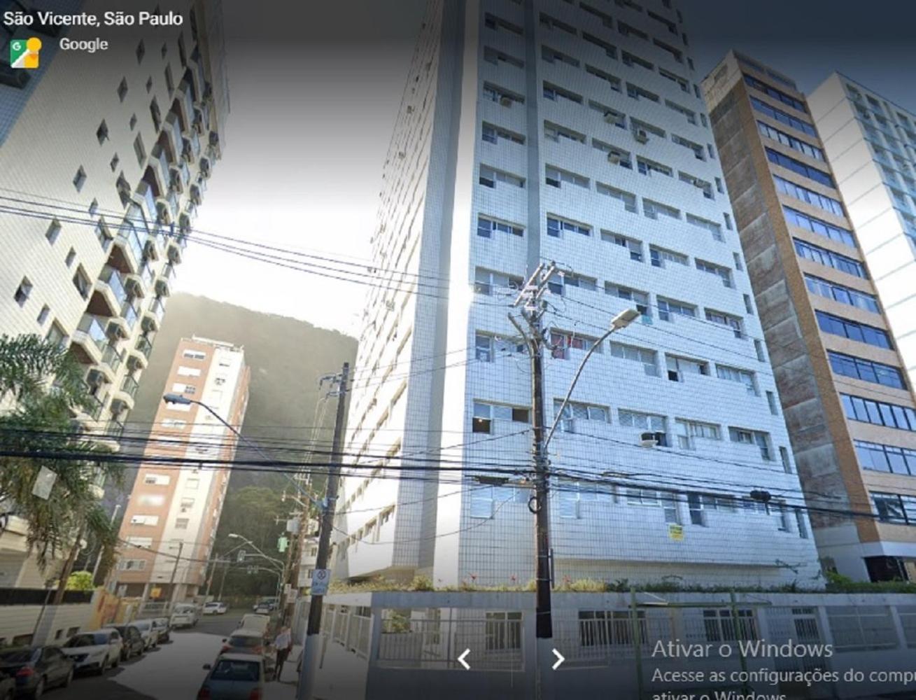 Apartamento 621 Com Vista Para O Mar Sao Vicente  Luaran gambar