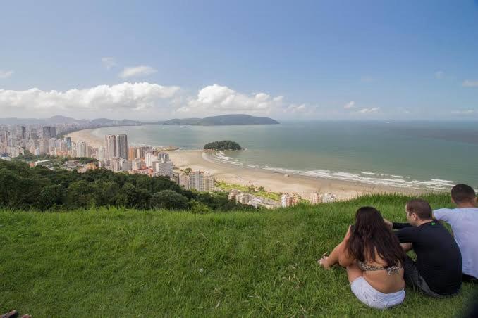Apartamento 621 Com Vista Para O Mar Sao Vicente  Luaran gambar