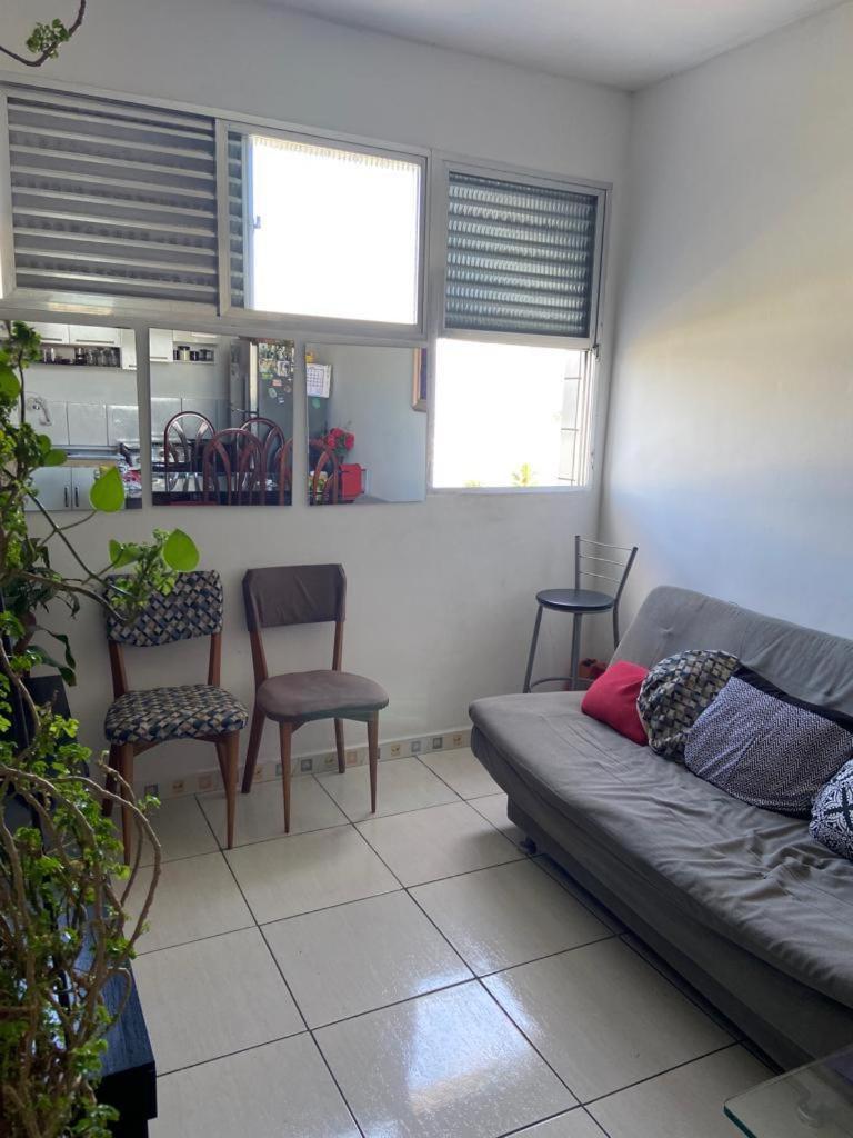 Apartamento 621 Com Vista Para O Mar Sao Vicente  Luaran gambar