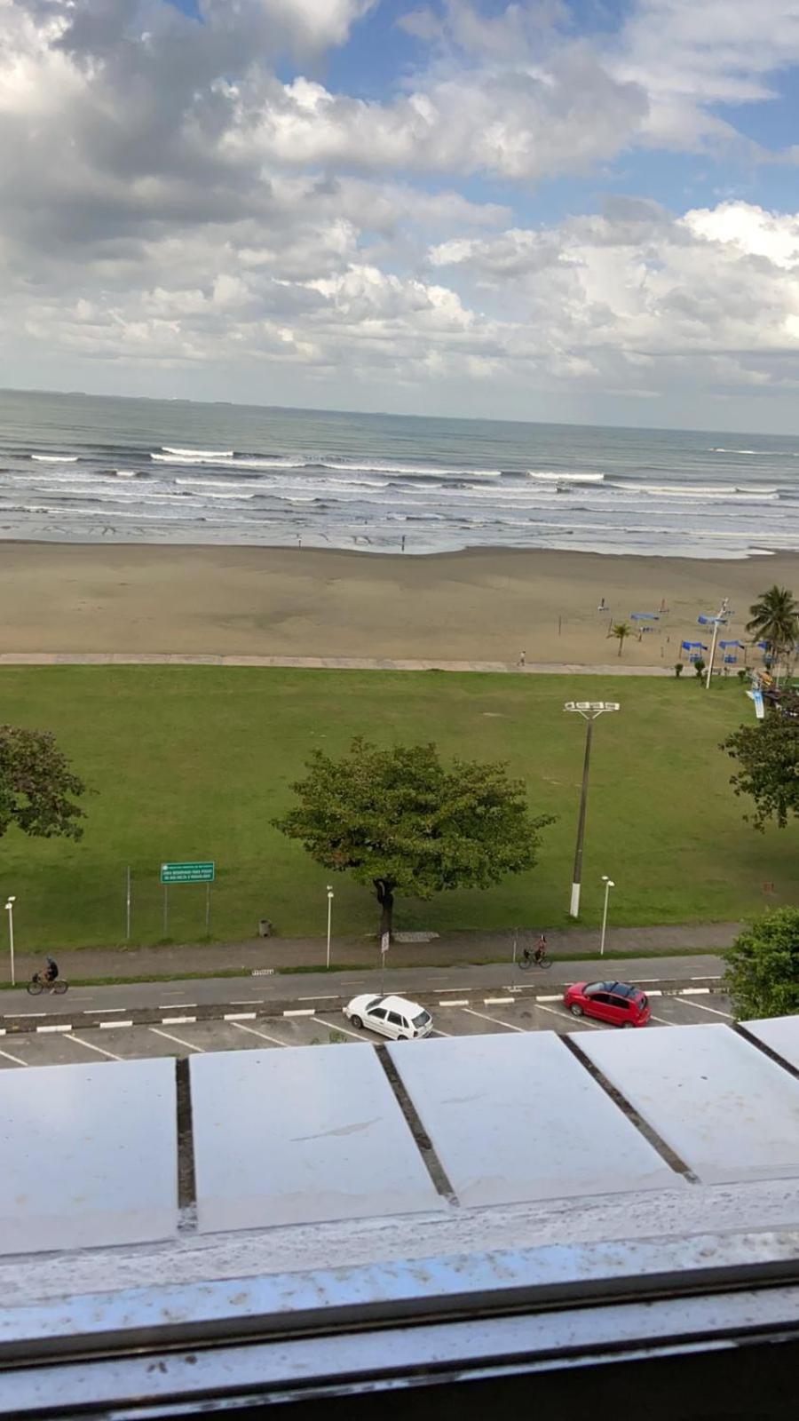 Apartamento 621 Com Vista Para O Mar Sao Vicente  Luaran gambar